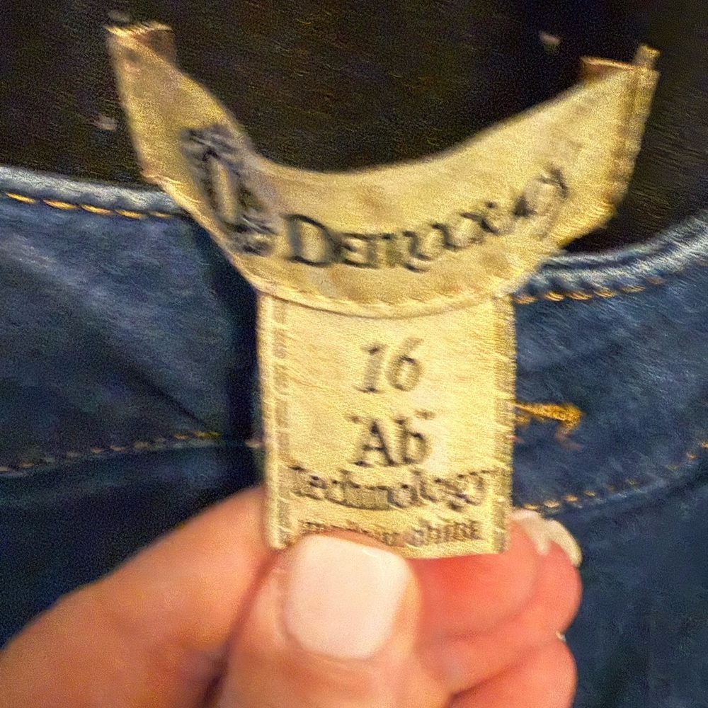 Democracy Women's Blue Skinny Jeans - Picture 2 of 3